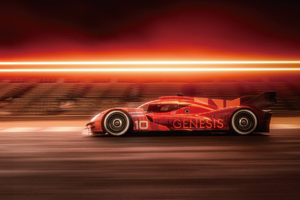 Genesis公佈GMR-001賽車拉花設計