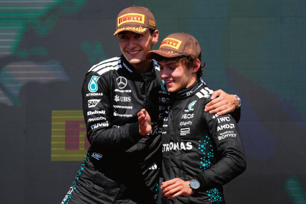 <strong>Mercedes明年維持Russell和Antonelli組合</strong>