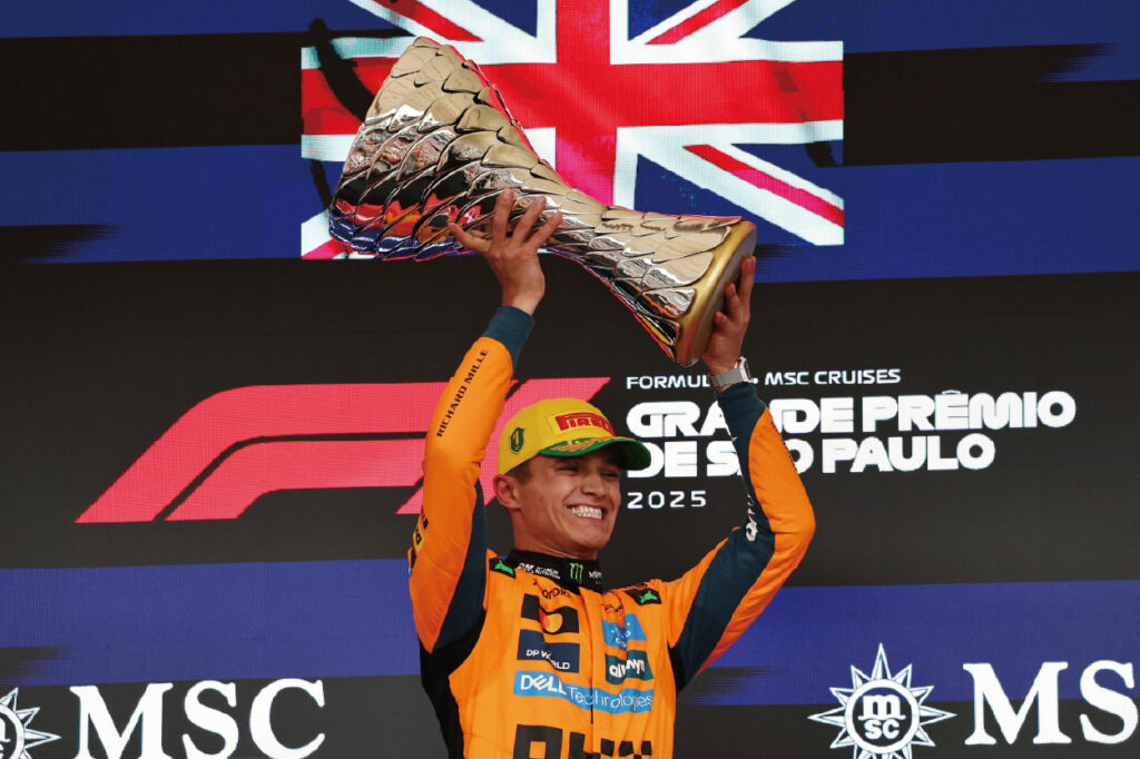 <strong>Norris勝出聖保羅大獎賽 Antonelli力退Verstappen奪亞軍</strong>