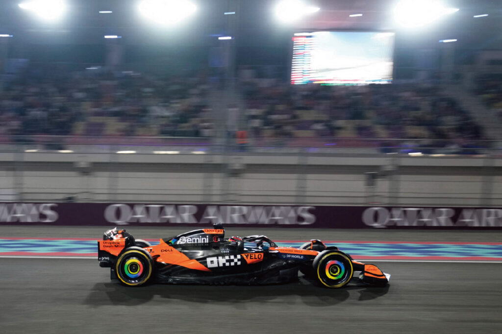 <strong>Piastri取得卡塔爾衝刺賽頭位 角田首度擊敗Verstappen</strong>