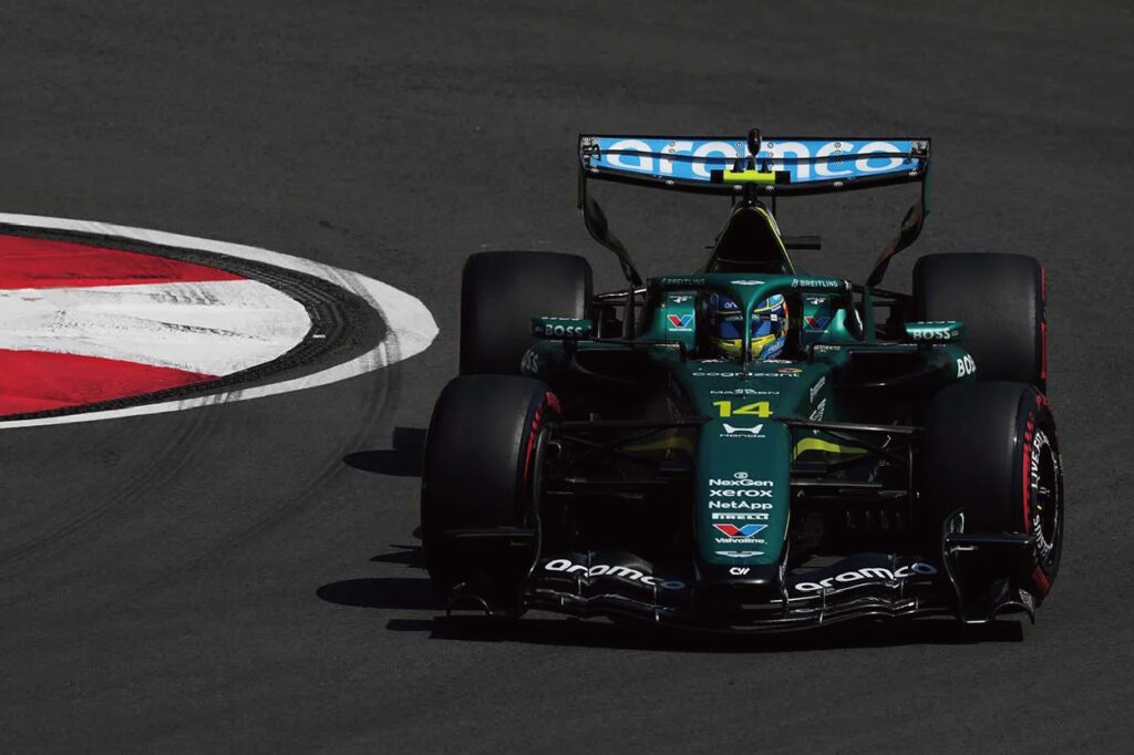 Alonso因引擎震動致身體不適退出中國大獎賽