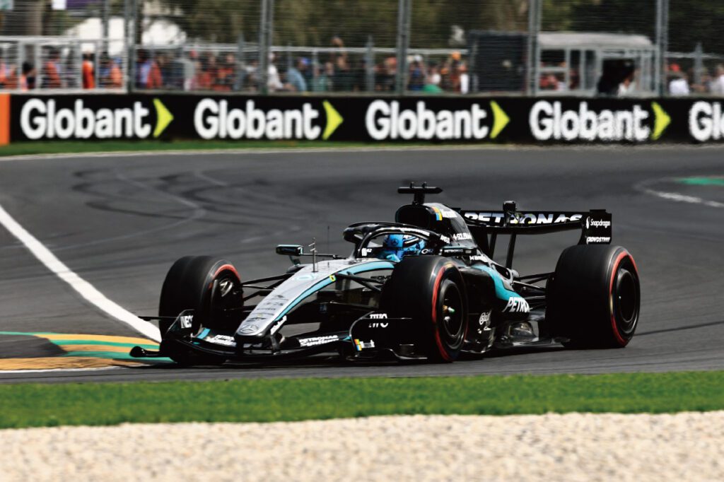 George Russell 以「順利完成正賽」為目標