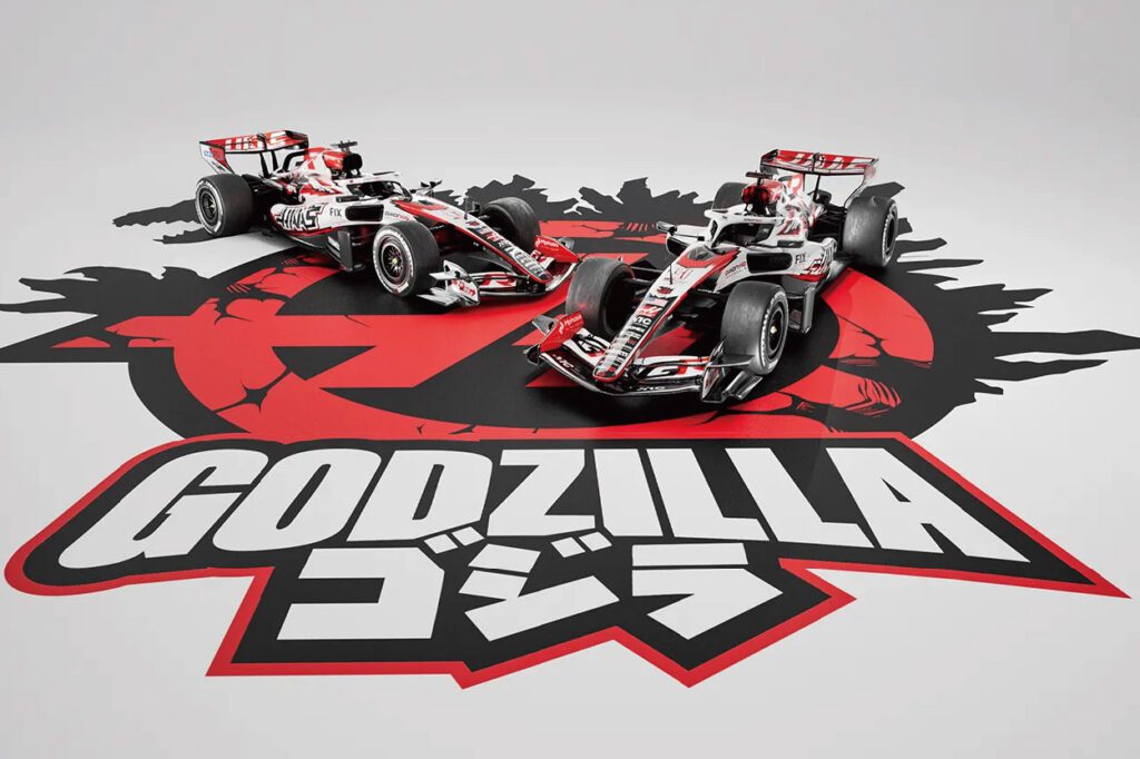 Haas公佈日本大獎賽「哥斯拉」特別版拉花