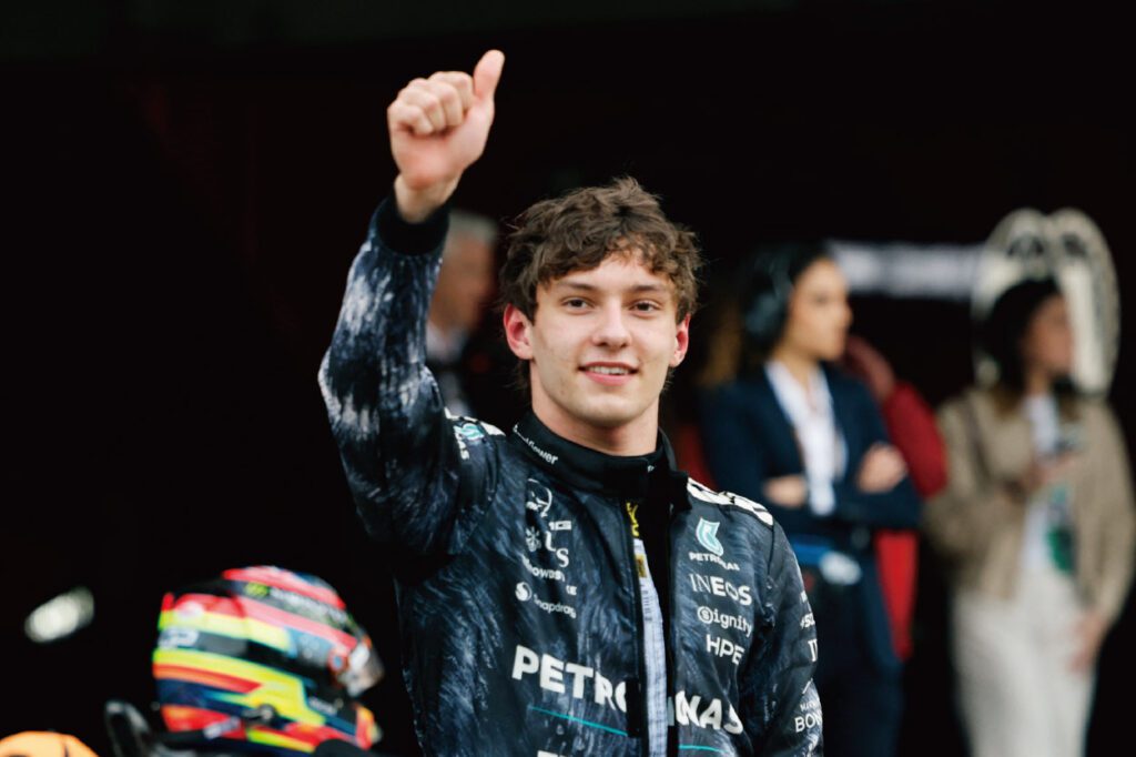 Kimi Antonelli 達成兩連勝後「不太去想」世界冠軍