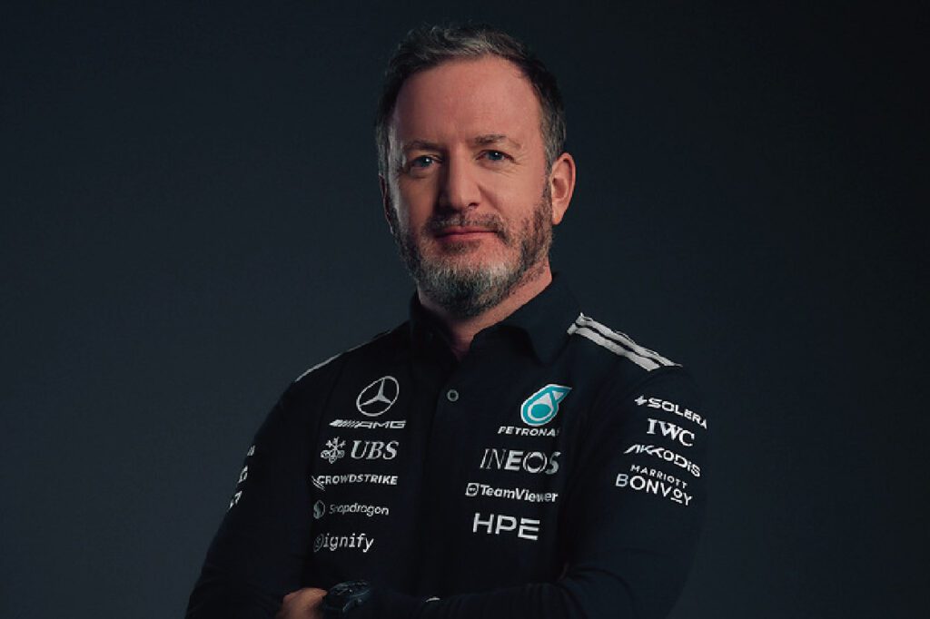 Mercedes任命Bradley Lord為副車隊負責人