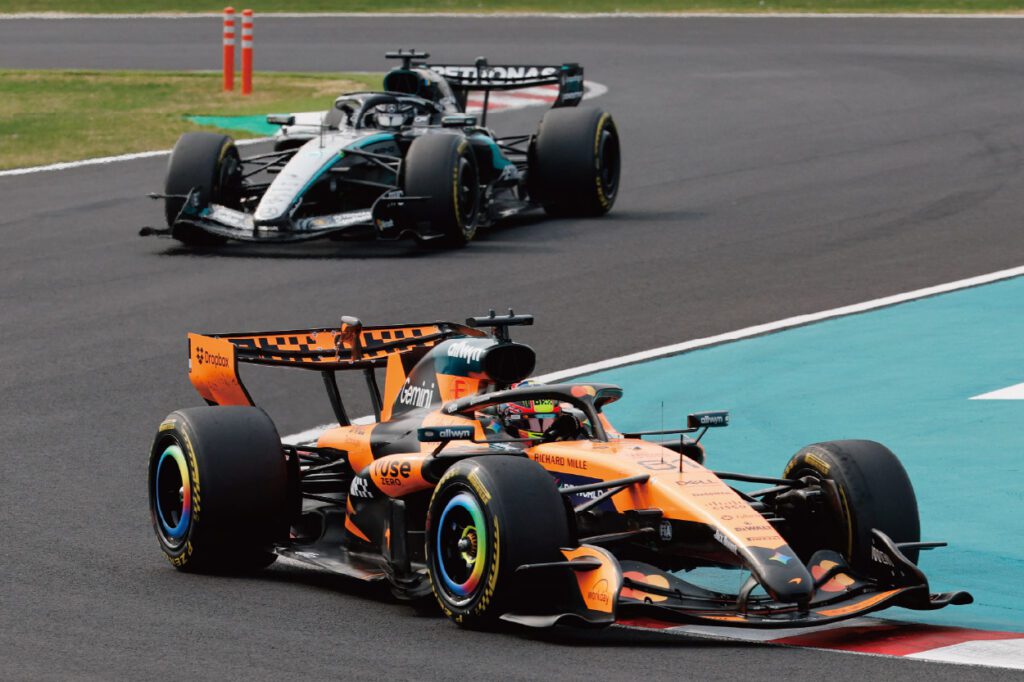 Piastri對能長時間抵禦Russell進攻感到鼓舞