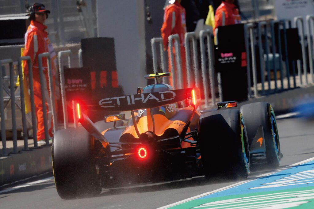 據悉Norris在上海故障的電池無法修復