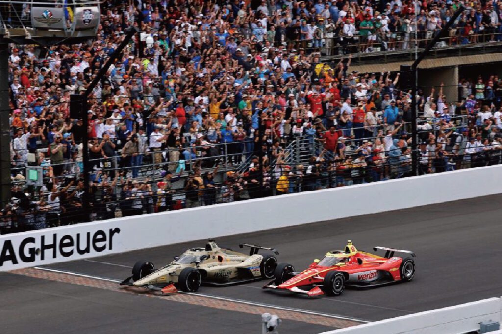 Rosenqvist終點線前以0.023秒逆轉奪得Indy 500冠軍