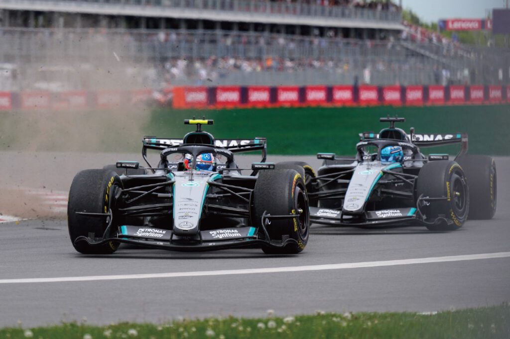 Russell 希望 Mercedes 在隊內競爭中信任車手