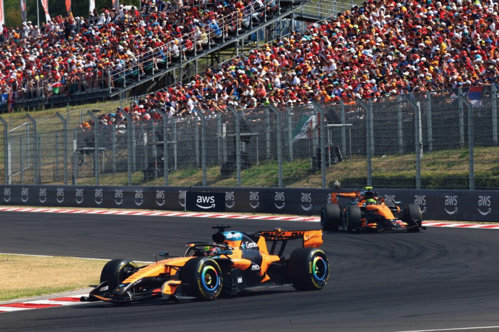 Norris對McLaren進站策略安排頗有微言